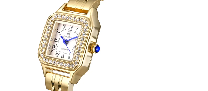 Luxury Square Women's Watch Elegant Diamond Dial Stainless Steel Strap Quartz Wristwatch High Quality Silver Clock Female Novaïa