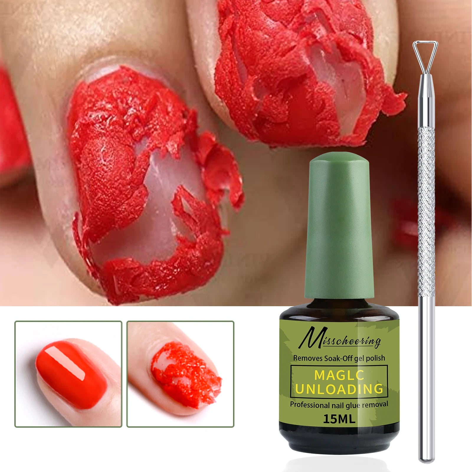 Magic Gel Remover Fast, Gentle & Effortless Gel Polish Removal