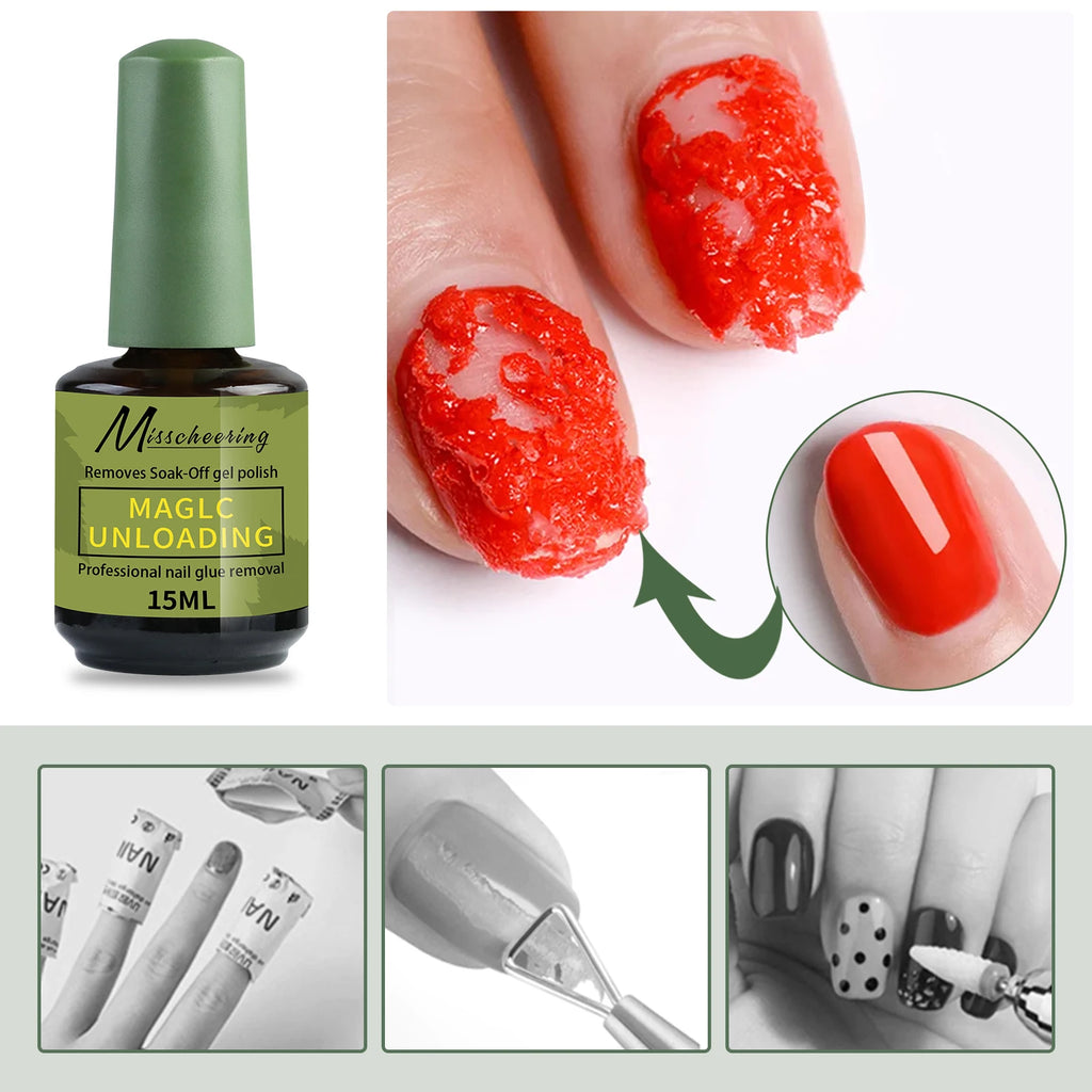 Magic Gel Remover Fast, Gentle & Effortless Gel Polish Removal