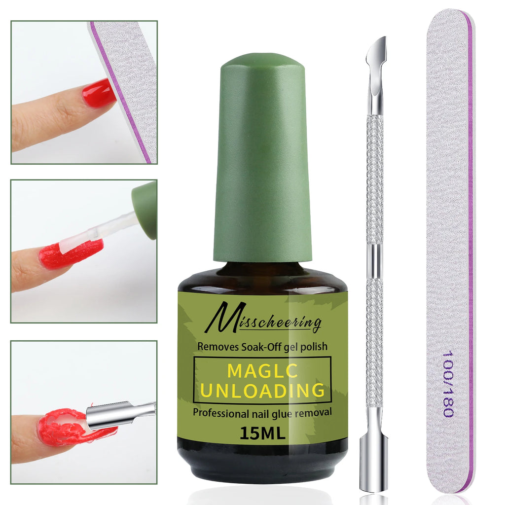 Magic Gel Remover Fast, Gentle & Effortless Gel Polish Removal