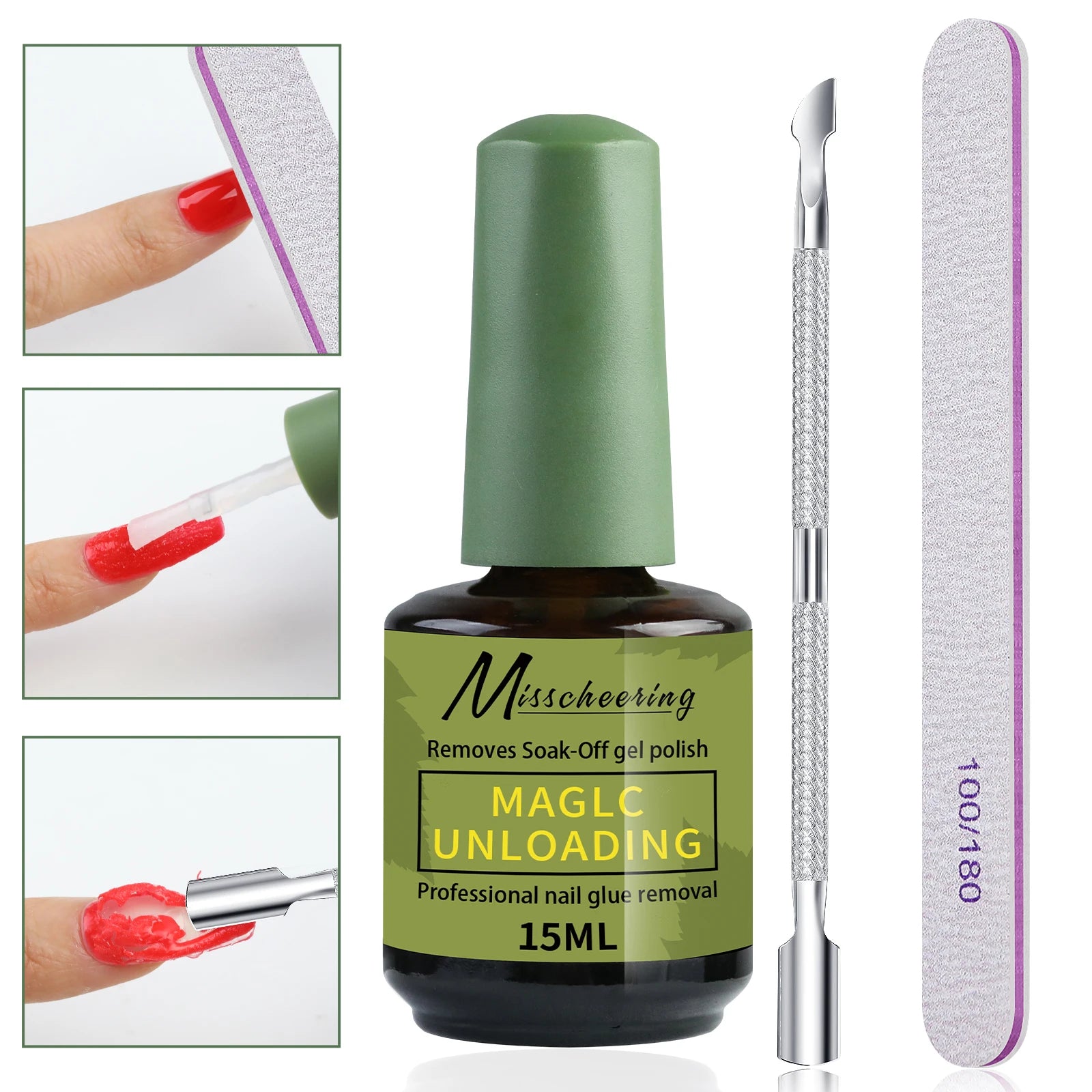 Magic Gel Remover Fast, Gentle & Effortless Gel Polish Removal