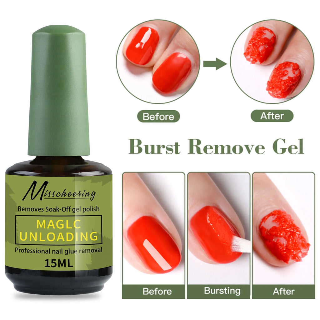 Magic Gel Remover Fast, Gentle & Effortless Gel Polish Removal
